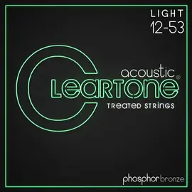 Струны для акустической гитары Cleartone 7412 Phosphor Bronze 12-53