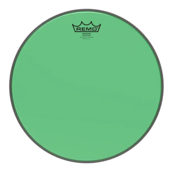 Пластик для барабана Remo 13" Emperor Colortone Green