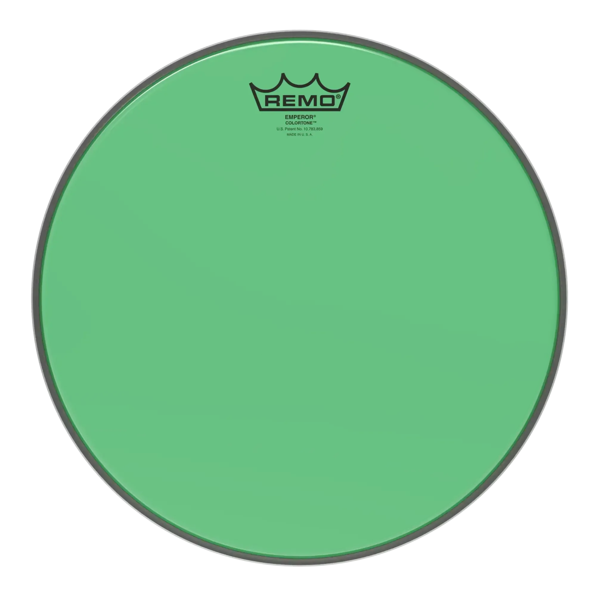 Пластик для барабана Remo 13" Emperor Colortone Green