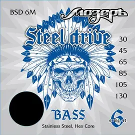 Струны для бас-гитары Мозеръ Steel Drive  BSD-6M