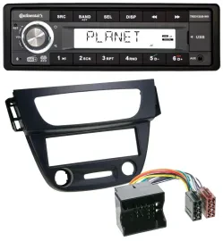 Continental USB 1DIN AUX DAB MP3 Autoradio für Renault Megane 3 09-14 Quadlock s