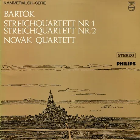 Б/У Виниловая пластинка Bartók – Streichquartett Nr. 1 / Streichquartett Nr. 2