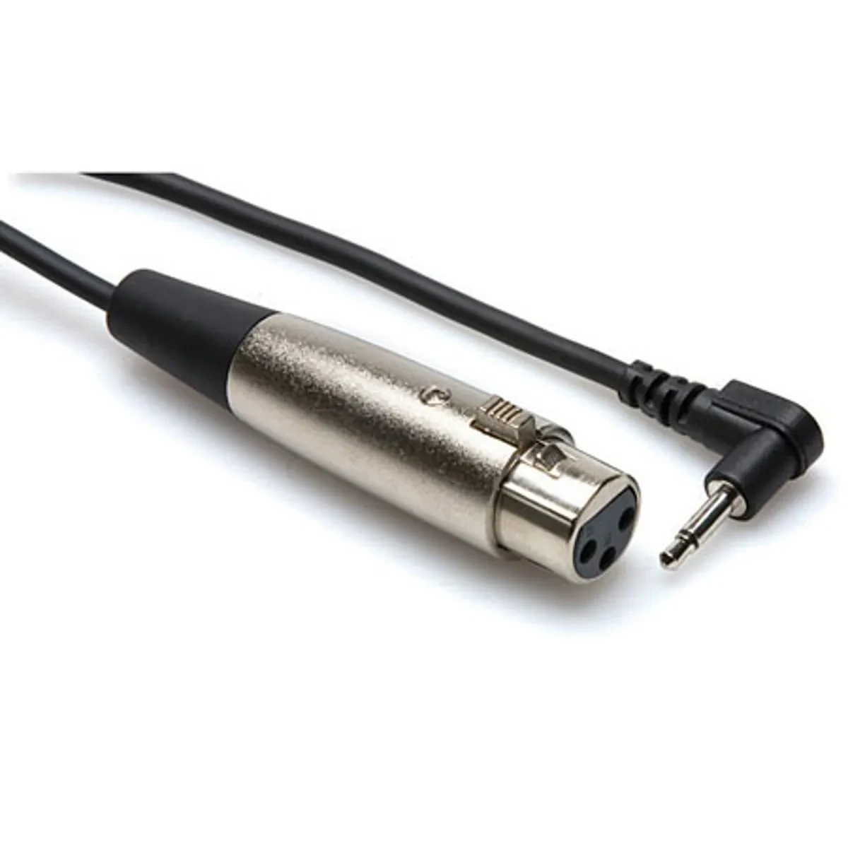 Кабель микрофонный Hosa Technology XVM-305F XLR3F — 3.5mm TS (угловой), 5'