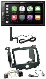 Pioneer USB 2DIN Bluetooth DAB MP3 Autoradio für Hyundai i10 08-13 Rubber Touch