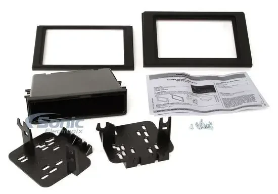 Metra 99-8251B ISO Single/Double DIN Install Dash Kit for 2016+ Toyota Tacoma