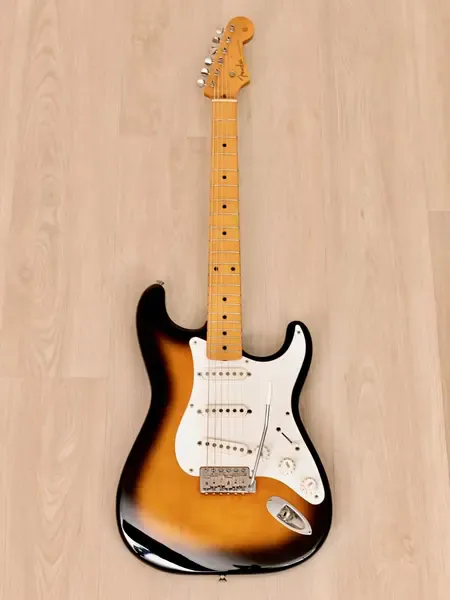 Электрогитара Fender Stratocaster 1954 Vintage Reissue ST54-53 SSS Sunburst w/gigbag Japan 1994