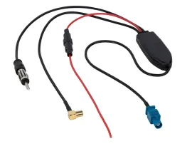 Antennensplitter AM/FM DAB+ Fakra Stecker DIN Stecker SMB Buchse