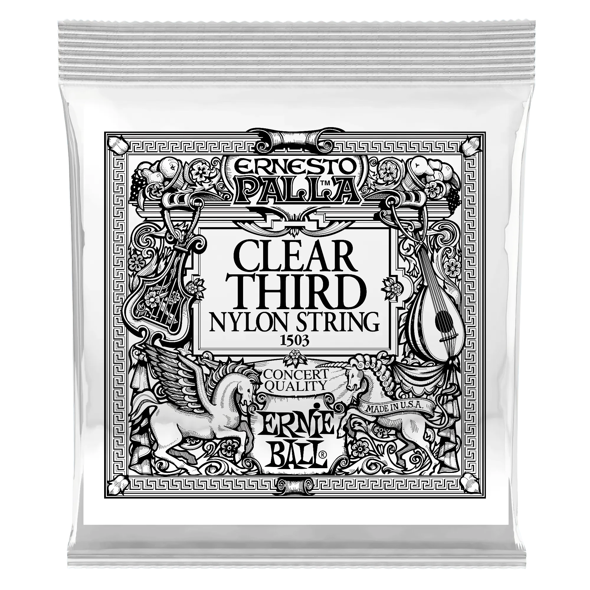 Струна для классической гитары Ernie Ball P01503, нейлон, калибр 40