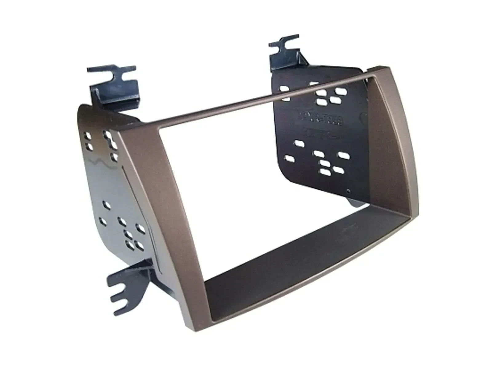 Radioblende Doppel DIN Autoradio für Hyundai Sonata 2008-2010 dunkelbraun