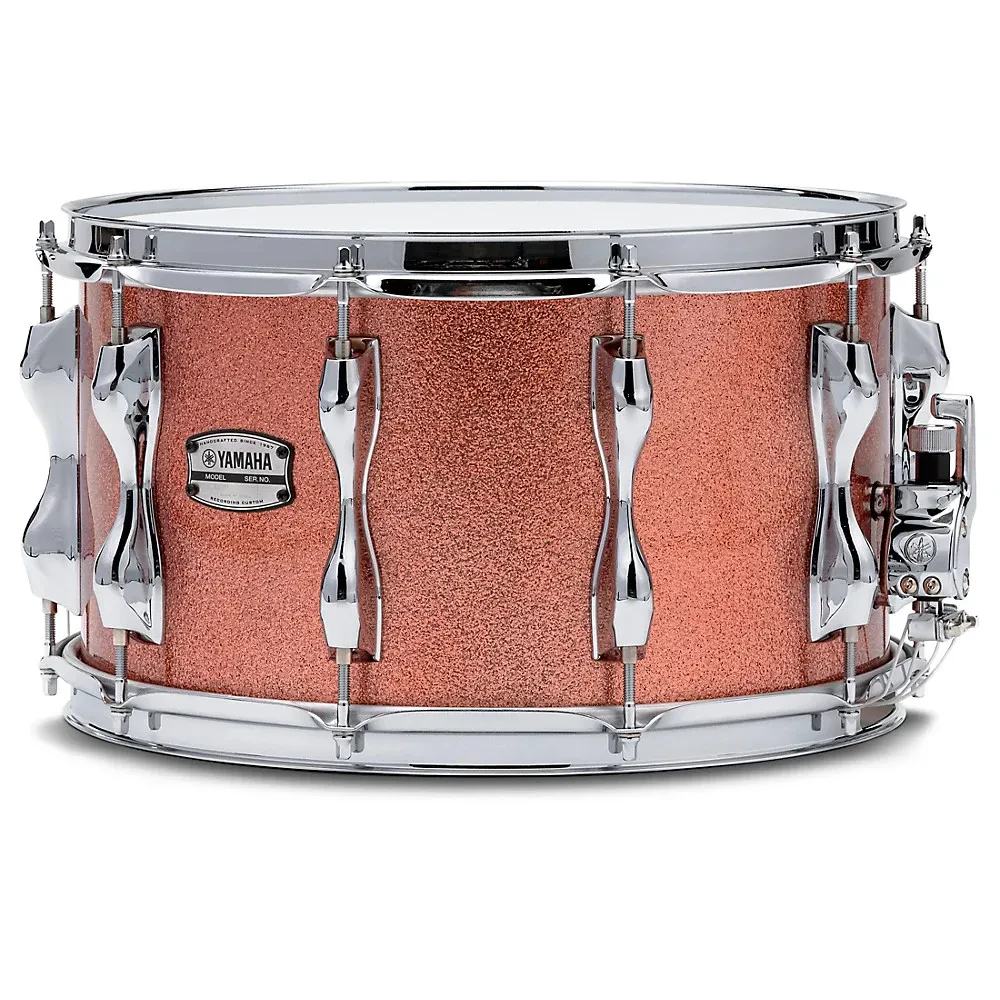 Малый барабан Yamaha Recording Custom RBS-1480PCS 14" x 8", берёза, Pink Champagne Sparkle