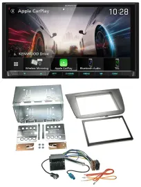 Kenwood MP3 2DIN USB DAB Bluetooth Autoradio für Seat Altea Altea XL Toledo anth