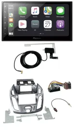 Pioneer USB MP3 2DIN Bluetooth DAB Autoradio für Ford Transit Connect mit Displa