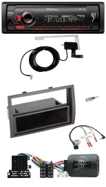 Автомагнитола для Citroen Jumper (2008–2011) Pioneer DAB, USB, Bluetooth, совместимая с кнопками на руле