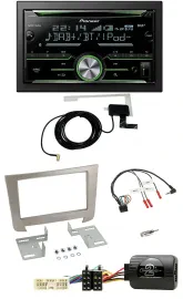 Pioneer CD USB Lenkrad Bluetooth 2DIN DAB Autoradio für SSangYong Rexton Telefon