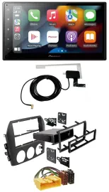 Pioneer MP3 USB Bluetooth DAB 2DIN Autoradio für Mazda MX 5 NC 2005-2008