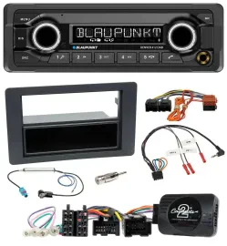 Blaupunkt Bluetooth DAB Lenkrad USB Autoradio für Saab 9-5 YS3E Facelift 2005-20