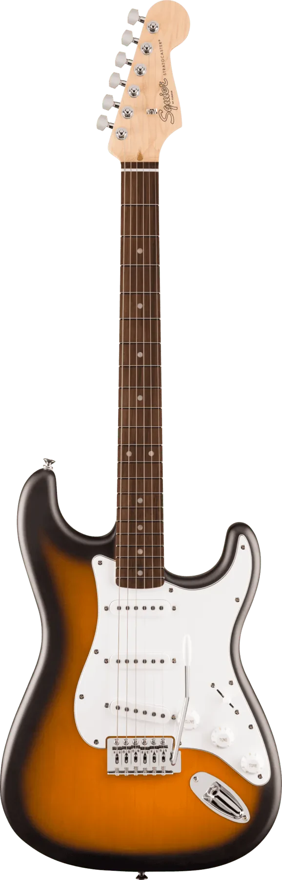 Электрогитара Squier by Fender Debut Stratocaster SSS Laurel FB 2-Tone Sunburst