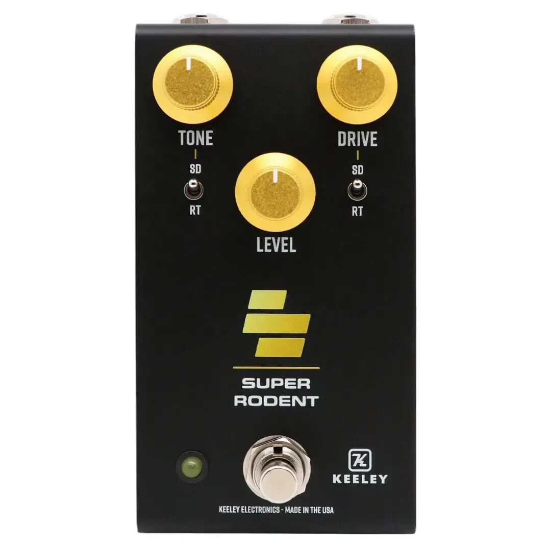 Педаль эффектов для электрогитары Keeley Super Rodent Overdrive/Distortion Effects Pedal