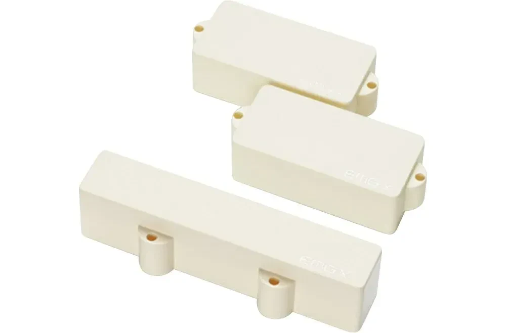 Звукосниматель для бас-гитары EMG PJX (активный, набор) слоновая кость