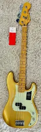Fender 75th Anniversary Player II Precision Bass, Maple Fingerboard, Aztec Gold