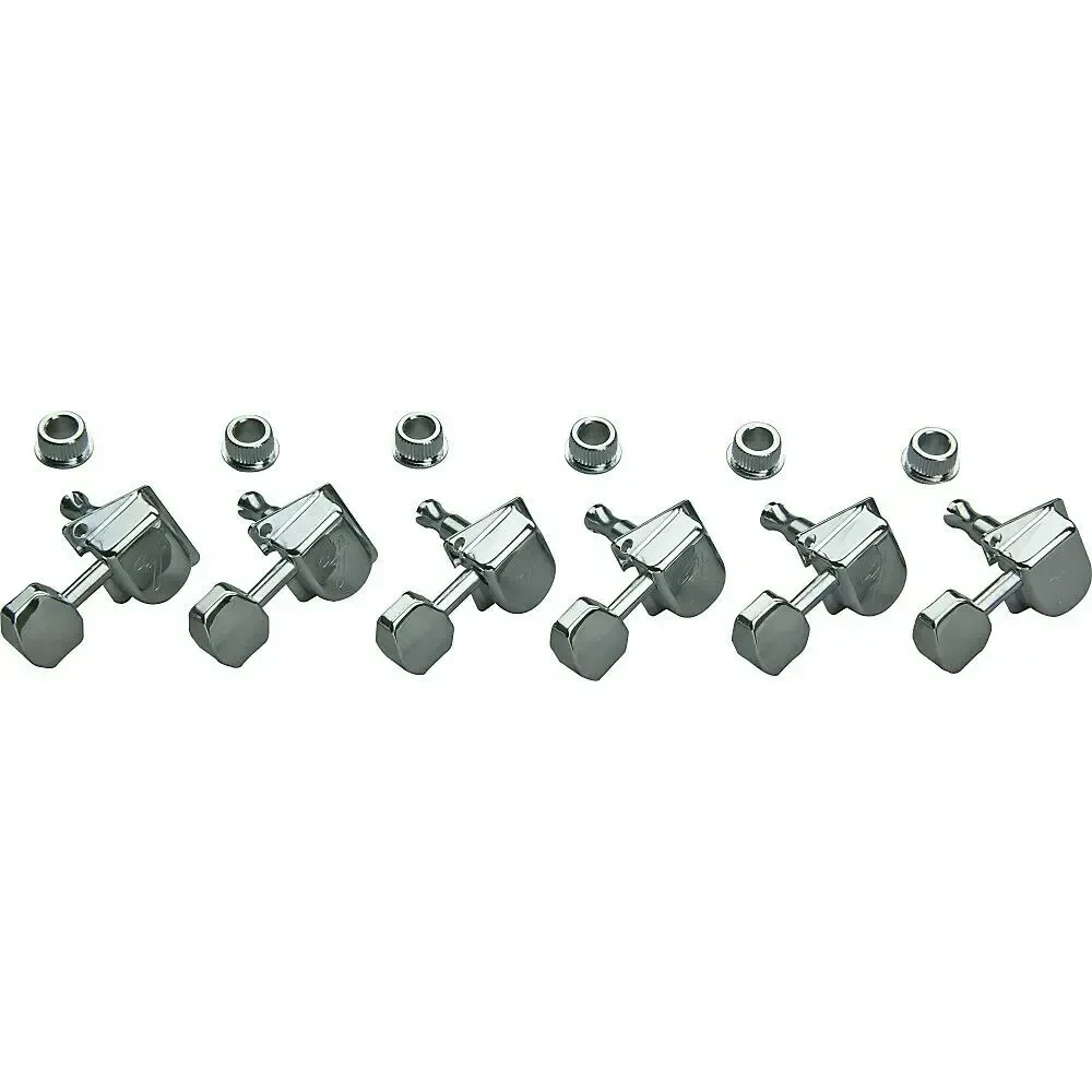 Колки гитарные Fender 70s F Tuning Machines Left Hand Chrome