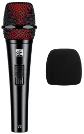 Микрофон sE Electronics V2 SWITCH динамический, ручной, с ветрозащитой WS07