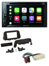 Pioneer MP3 USB DVD Bluetooth DAB 2DIN Autoradio für Hyundai Kona (ab 2018)