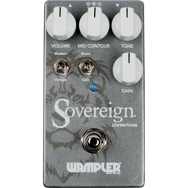 Педаль эффектов для электрогитары Wampler Sovereign Distortion