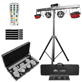 Chauvet DJ GigBAR 2 LED Effect Light System Par Laser Derby Strobe w Case idjnow