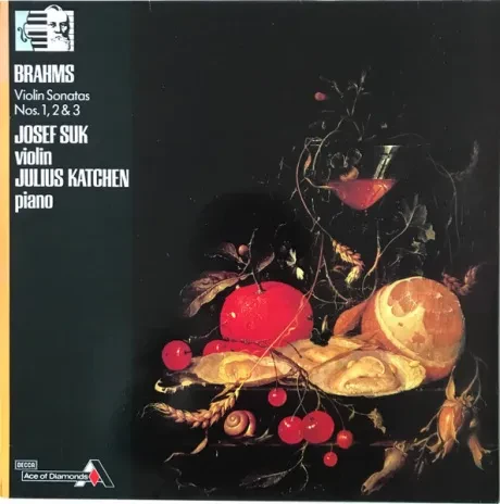 Б/У Виниловая пластинка Brahms – Violin Sonatas Op. 78, Op. 100, Op. 108