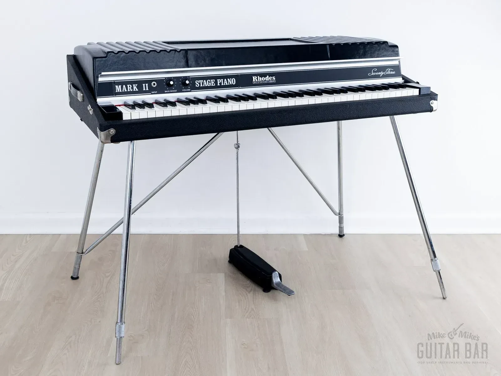 1980 Rhodes Stage 73 Mk II Vintage Electric Piano w/ Pedal & Legs, Fender, Tuned