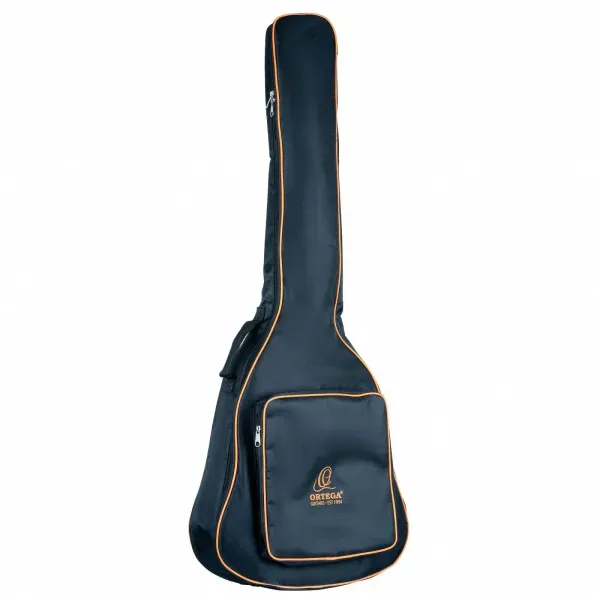 ORTEGA Economy Akustik-Bass Gig Bag - Black / Orange