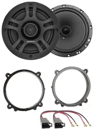 Blaupunkt 220Watt 16,5cm 2-Wege Lautsprecher für Opel Antara ab 2013 Fronttür Au