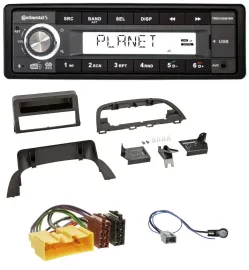 Continental USB 1DIN AUX DAB MP3 Autoradio für Mazda 3 (2013-2019)