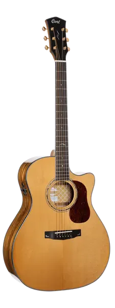 Электроакустическая гитара Cort Gold-A6 Bocote Grand Auditorium Gloss Natural