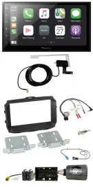 Автомагнитола Pioneer 2DIN Bluetooth DAB USB для Alfa Romeo Giulietta 2013–2021
