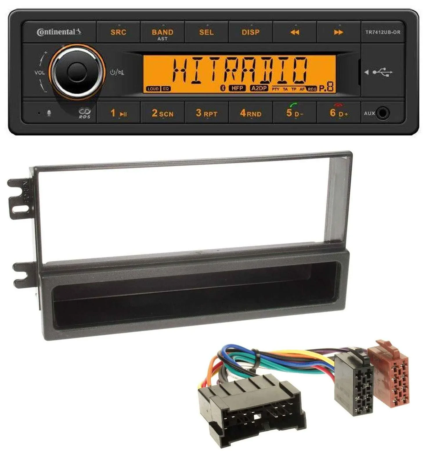 Continental MP3 Bluetooth AUX USB Autoradio für Kia Sorento (2002-2006)