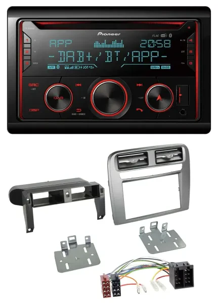 Pioneer 2DIN DAB MP3 Bluetooth USB CD Autoradio für Fiat Grande Punto 05-09 anth