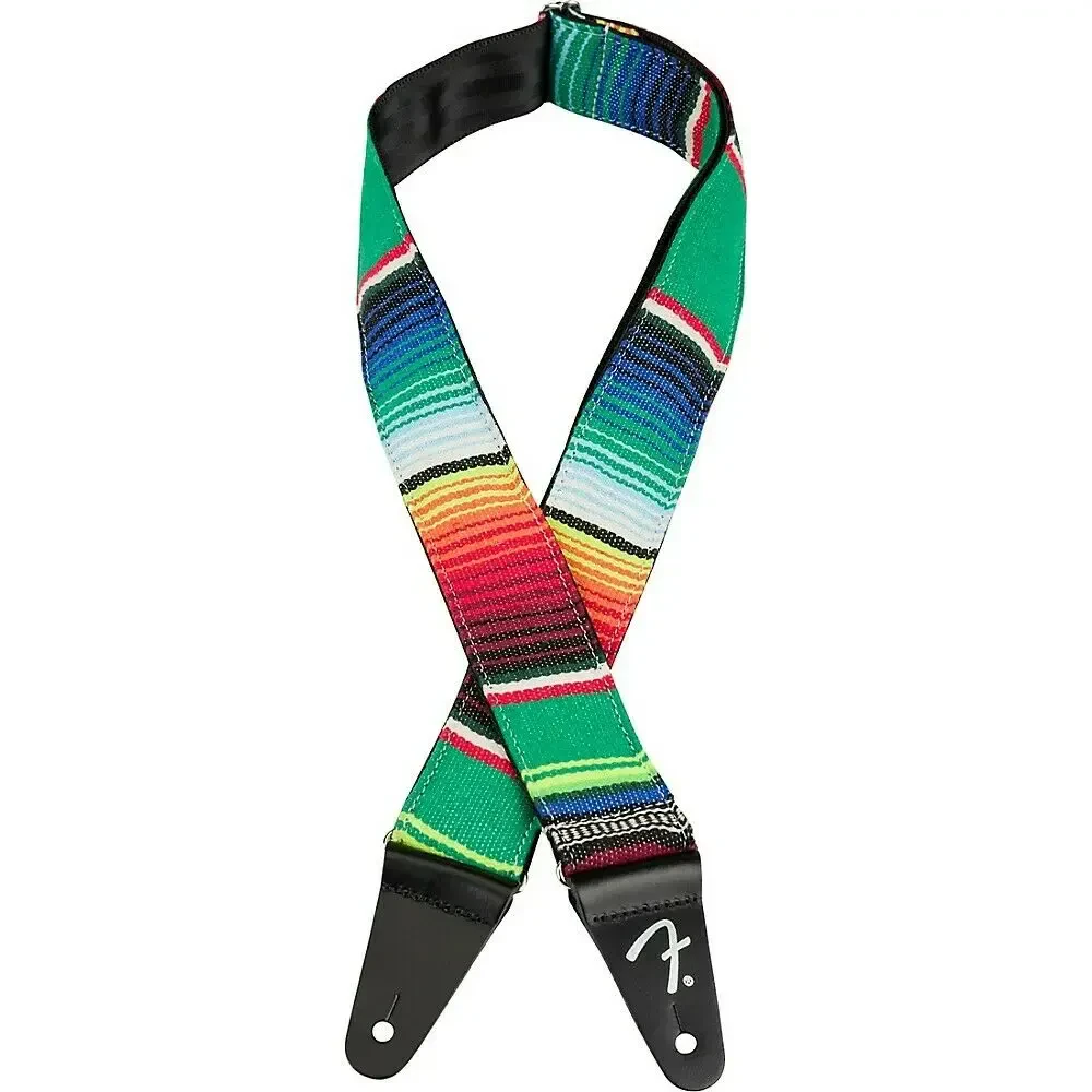 Ремень для гитары Fender Serape Guitar Strap Green Multicolor