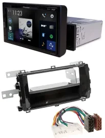 Pioneer DAB MP3 Bluetooth USB Autoradio für Toyota Auris (ab 2013) schwarz