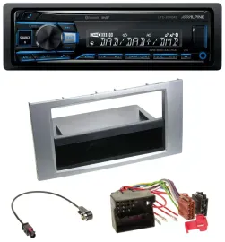 Alpine USB Bluetooth DAB MP3 Autoradio für Ford Galaxy Focus C-Max S-Max 03-07 s