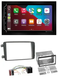 Автомагнитола для Mercedes C-Class/Vito/CLK/Viano ESX 2DIN DAB USB MP3 Bluetooth