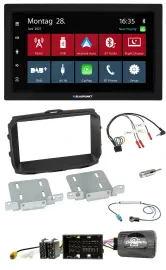 Blaupunkt Lenkrad Bluetooth DAB 2DIN USB Autoradio für Alfa Giulietta 2013-2021