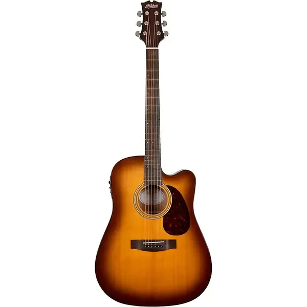 Акустическая гитара Mitchell T311CEBST Dreadnought Mahogany Edge Burst