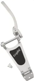 Bigsby B60 Vibrato Tailpiece with Tremolo Bar, Polished Aluminum Chrome