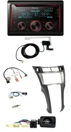 Pioneer 2DIN Lenkrad DAB USB CD Bluetooth Autoradio für Toyota Yaris 2006-2011