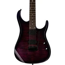 Sterling by Music Man JP150 with DiMarzio Pickups Electric Guitar Purple Nebula