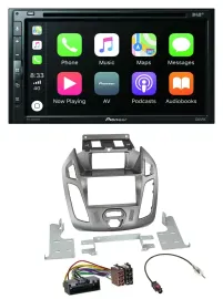 Pioneer DVD 2DIN MP3 DAB Bluetooth USB Autoradio für Ford Transit 12-18 Display