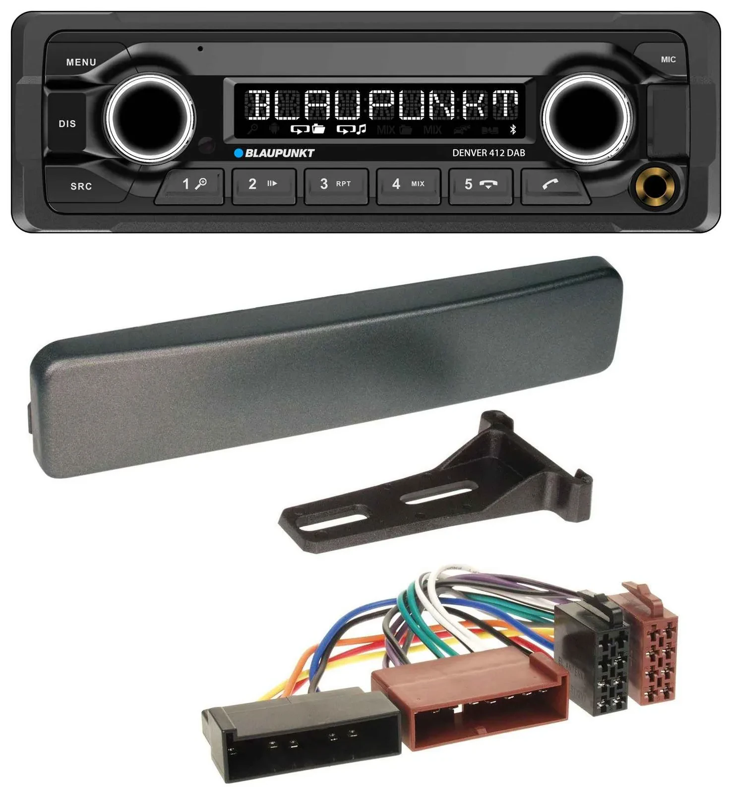 Автомагнитола для Ford Blaupunkt Bluetooth, DAB, MP3, USB