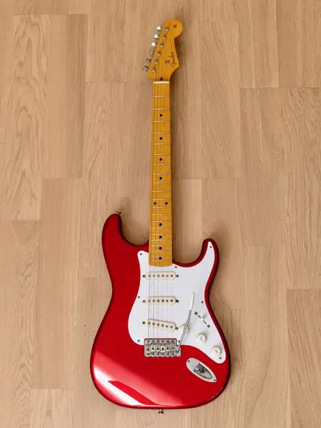 Электрогитара Fender Stratocaster '57 Vintage Reissue ST57 SSS Candy Apple Red w/gigbag Japan 2011